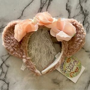 Disney “Spring in Bloom” Shellie May Duffy Bear Plush Ears Headband